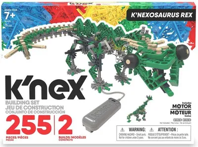 Produktbild von K'nex Dinosaurier Bauset Knexosaurus Rex mit Motor 255-teilig Spielzeug