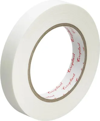 Productafbeelding van Coroplast zelfklevende band voor textiel, 800, 0,28 mm x 15 mm x 10 m, wit, 1 stuk.