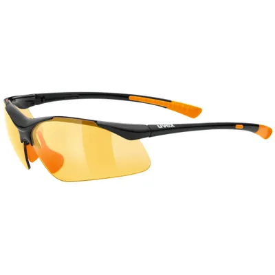 Produktbild von Uvex Sportstyle 223 Brille schwarz-orange (2212) S53.0.982.2212