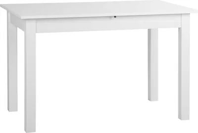 Produktbild von Esstisch >Crawley< in Weiß - 160x76,5x70cm (BxHxT)