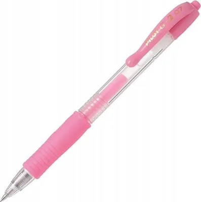 Zdjęcie produktu dla Pilot G-2 Pastel, Różowy, Różowy, 0,7 mm, 0,32 mm