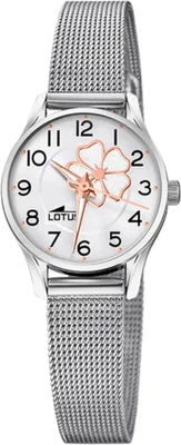 Produktbild von Lotus Jugend Kinder Uhr Junior Casual Edelstahl Armbanduhr silber UL18571/G