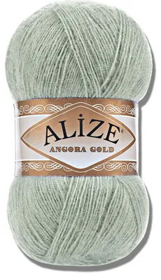 Zdjęcie produktu dla Alize 1x 100 g wełna Angora Gold, jednolita, szydełkowanie, dzierganie (515)