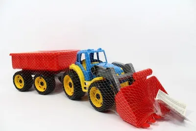 Produktbild von Grosser Traktor Traktor Mit Anhänger Megabagger 64Cm 6221