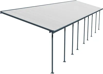 Obrázek produktu pro Palram - Hliníkový kryt terasy Canopia Feria antracit 295x1340x305 cm