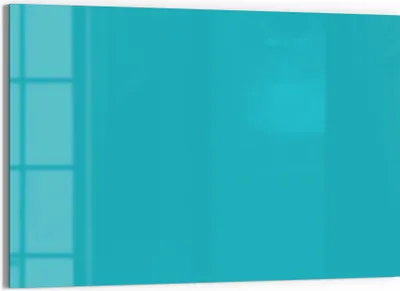 Produktbild von DEQORI Magnettafel Glas 60x40 cm 'Türkis' beschreibbar Whiteboard Pinnwand Küche