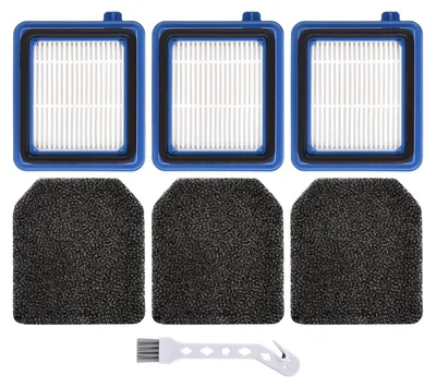Produktbild von 3 Vormotorfilter und 3 Hygienefilter Ersatzteile Zubehör Filter für AEG QX6 QX7 QX8-2 ASKW1 Staubsauger