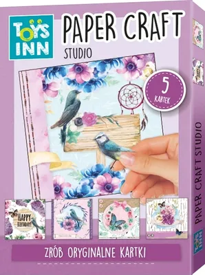 Immagine prodotto di Kit fai da te per scrapbooking con motivo a uccellino