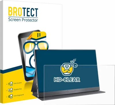Produktbild von Für CUIUIC GS156B2 Schutzfolie BROTECT Displayschutz Display Schutz Folie Klar Transparent