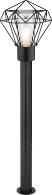 Produktbild von Globo Lighting Außenleuchte Edelstahl schwarz, 1x E27 LED