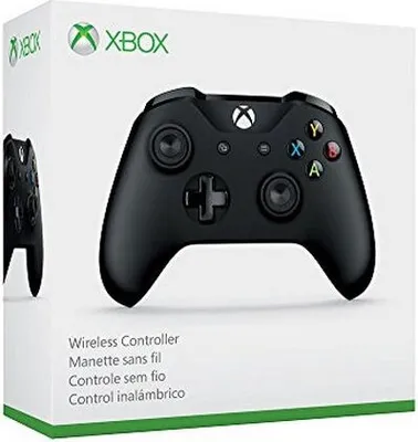 Produktbild von Microsoft Gamepad Wireless Controller schwarz Xbox One PC Schwarz 1 St.