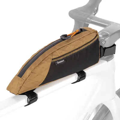 Produktbild von Qunature Bikepacking Oberrohrtasche 1L Wasserabweisend Fahrradtaschen Rahmentasche für MTB, Rennrad, E-Bike, Khahi