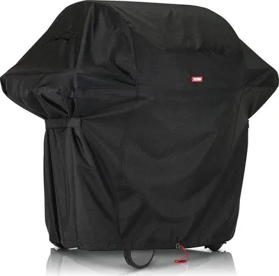 Produktbild von Famanu Grillabdeckung 140 x 65 x 115 cm - Wetterfest, reißfest und wasserabweisend - Schwarz