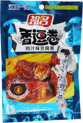 Produktbild von MHD25.06.2026! Chinazuming Sojarollen Snack mit Huhngeschmack 100g