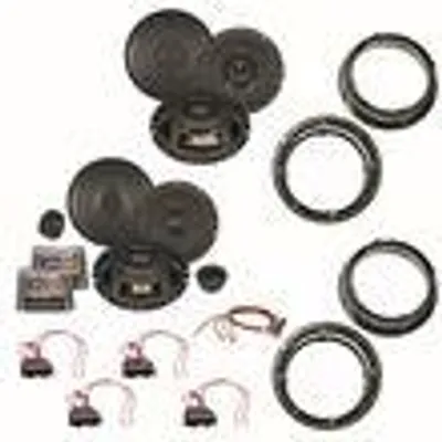 Produktbild von CRUNCH DSX6.2C DSX62 2 Wege vorne hinten Einbauset für Passat 3B 3BG Beetle