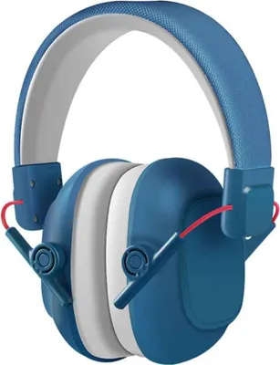 Productafbeelding van INF Geluidsreducerende oorkappen - 26dB geluidsreductie voor slaap, werk en studie Blauw