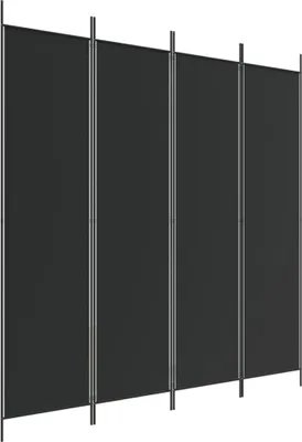 A product image of a four-panel room divider.