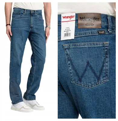 Produktbild von WRANGLER | Herren Relaxed Fit Jeans, blau, gerade geschnitten, W32 L30