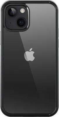 Produktbild von Hülle für Apple iPhone 13 6.1"" Hülle Schwarz Rahmen Transparent Rückseite Supcase