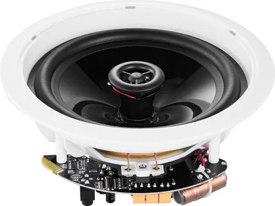 Zdjęcie produktu dla Głośnik sufitowy SucceBuy 6,5'' z Bluetooth, 150 W, do montażu podtynkowego na suficie i ścianie, impedancja 8 Ω, czułość 89 dB, idealny do pomieszczeń mieszkalnych lub zadaszonych werand