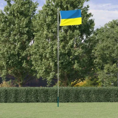 Produktbild von Möbel Flagge der Ukraine mit Messingösen 90x150 cm - Flaggen &11928