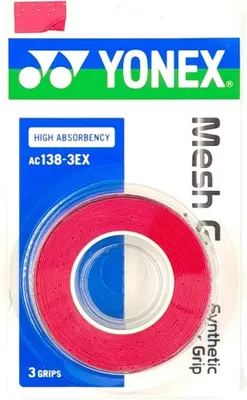 Image de Yonex Mesh Grip 3er Pack, rot