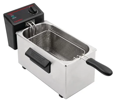 Friteuse, 3,5 l, 240x232x429 mm, Silber, 2000 W