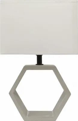 Zdjęcie produktu dla Lampa stołowa VIDAL biała 1xE27x40W ceramika / gips wym:35x22x22cm IP20 Candellux