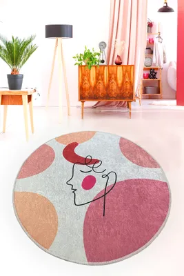 Produktbild von Mijolnir, Chehara, Badematten, Mehrfarbig, Polyester, 100 x 100 cm