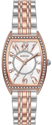 Produktbild von Invicta Wildflower 69269 Damen Uhr - Quartz Bewegung - Edelstahl mit silbernem Zifferblatt - 29 mm