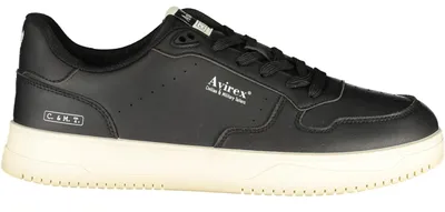 Image de Avirex sneakers pour homme en polyuréthane noir