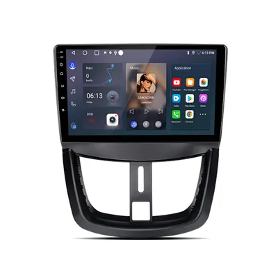 Image de Autoradio 4 Go + 64 Go Android 14 Octa-Core pour Peugeot 207 2006-2015 – CarPlay sans fil & Android Auto, GPS, DSP, Bluetooth 5.0