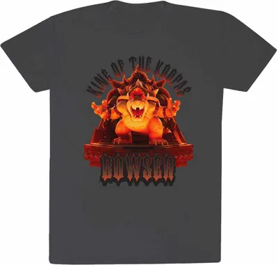 Zdjęcie produktu dla Koszulka Super Mario Bros. - Bowser Throne (rozmiar M)