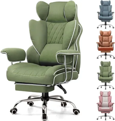 Immagine prodotto di Sedia ergonomica da gaming - Sedia da ufficio - Sedia da lavoro - Sedia da gaming - Poltrona da ufficio