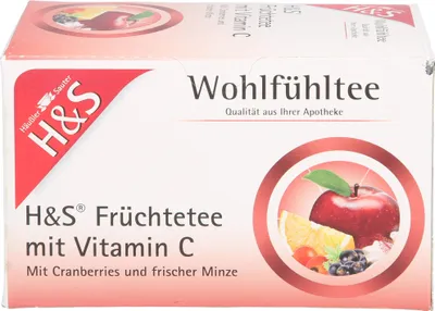 Produktbild von H&S Früchte mit Vitamin C, 20X2.7 g FBE