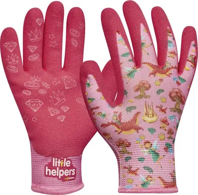 Produktbild von Gebol Kinder-Handschuhe Little Helpers Märchenwald pink