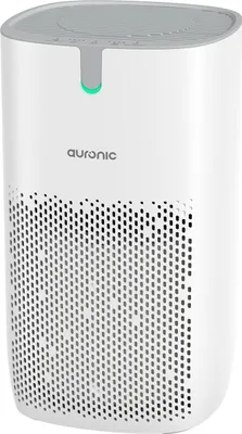 Produktbild von Auronic Luftreiniger Fresh Pro mit HEPA 13 Filter, Ionisator und Aktivkohlefilter - Räume bis 65m² - CADR-Wert von 300m³/h - Air Purifier - Weiß