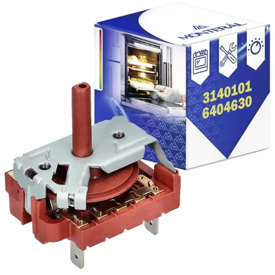 Drehschalter für Backofen, Originalcode 3140101, 640463, braun