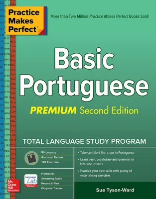 Produktbild von Practice Makes Perfect: Basic Portuguese, Premium Second Edition