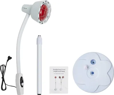 Produktbild von Infrarot-Therapielampe, höhenverstellbar, effektive Schmerzlinderung, WEISS