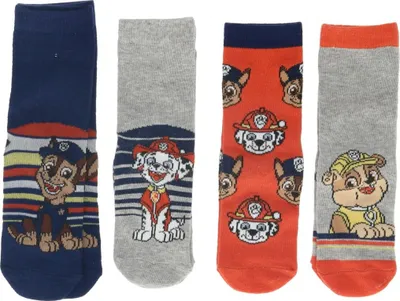 Obrázek produktu pro Sada 4 ponožek Paw Patrol pro chlapce a dívky 23/26