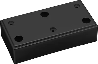 Image de Pied de meuble FP001 30mm noir mat