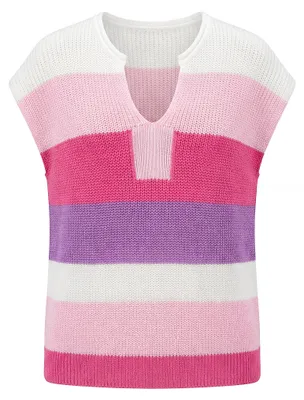 Image de Pull pour femmes ALEIDA - rose, taille S