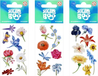 Obrázek produktu pro Samolepky Flowers4 Nálepka Boo
