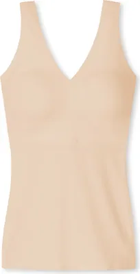 Produktbild von Schiesser Damen Trägertop herausnehmbare Pads Größe 42 Sand