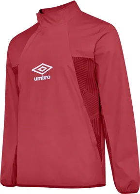 Produktbild von Umbro - "Maxium" Jacke winddicht für Kinder UO380 (128) (Zinnoberrot)