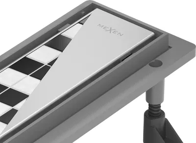 Zdjęcie produktu dla Odpływ liniowy Mexen Flat 60 cm, inox, maskownica dwustronna