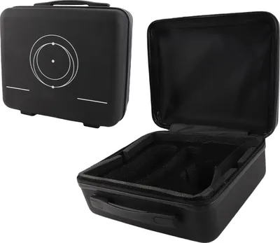 Obrázek produktu pro pro Mini Satellite Travel Case Nylon Hard Shell Shock Absorbing Foam Interior Carrying Bag for Outdoor Camping RV Travel