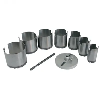 Obrázok produktu pre Píla na diery 1" 26-63 mm, tvrdené zuby - 7 dielov