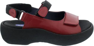 Produktbild von Wolky Sandale Jewel 0320430-500, Glattleder, Rot, Fußbett zum Wechseln 43